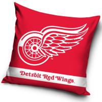 Vankúšik NHL Detroit Red Wings , Barva - Červená , Rozměr textilu - 40x40