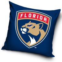 Vankúšik NHL Florida Panthers , Barva - Modrá , Rozměr textilu - 40x40