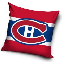 Vankúšik NHL Montreal Canadiens Red , Barva - Modro-červená , Rozměr textilu - 40x40