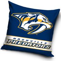Vankúšik NHL Nashville Predators , Barva - Modrá , Rozměr textilu - 40x40