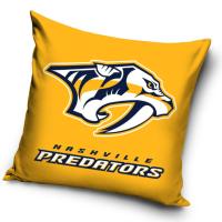 Vankúšik NHL Nashville Predators Yellow , Barva - Žltá , Rozměr textilu - 40x40