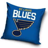 Vankúšik NHL St. Louis Blues Light Blue , Barva - Modrá , Rozměr textilu - 40x40