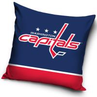Vankúšik NHL Washington Capitals , Barva - Modro-červená , Rozměr textilu - 40x40
