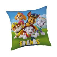 Vankúšik Paw Patrol Friends , Barva - Modro-zelená , Rozměr textilu - 40x40