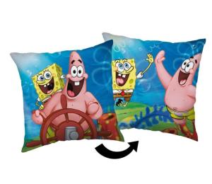 Vankúšik SpongeBob Sea , Barva - Modrá , Rozměr textilu - 40x40