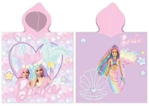 Pončo Barbie Mořské Princezny , Barva - Fialová , Rozměr textilu - 55x110