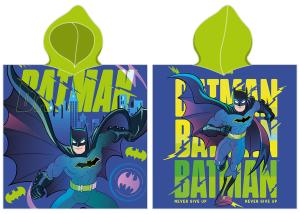 Pončo Batman Strážca Mestá , Barva - Modro-zelená , Rozměr textilu - 55x110