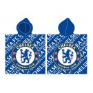 Pončo Chelsea FC , Barva - Modrá , Rozměr textilu - 60x120