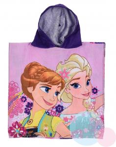 Pončo Frozen Elsa a Anna , Rozměr textilu - 50x100