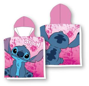 Pončo Lilo and Stitch pink , Rozměr textilu - 55x110