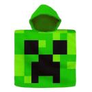Pončo Minecraft , Barva - Zelená , Rozměr textilu - 60x120