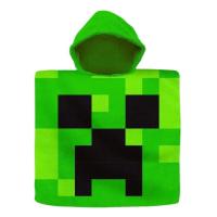 Pončo Minecraft , Barva - Zelená , Rozměr textilu - 60x120
