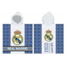 Pončo Real Madrid 1902 , Velikost - 55x110 , Barva - Bielo-modrá