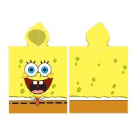 Pončo Sponge Bob Žlťoch , Barva - Žltá , Rozměr textilu - 55x110
