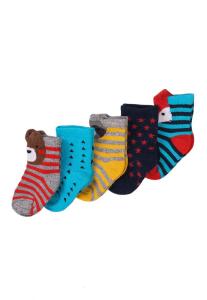 Ponožky 5ks , Barva - Barevná