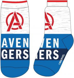 PONOŽKY AVENGERS , Velikost ponožky - 23-26 , Barva - Modro-šedá