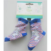 Ponožky Dalmatýni , Velikost ponožky - 0-6 měsíců , Barva - Modro-oranžová