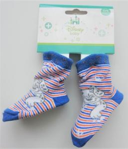 Ponožky Dalmatín , Velikost ponožky - 0-6 měsíců , Barva - Modro-oranžová