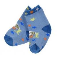 Ponožky Dalmatýni , Velikost ponožky - 0-6 měsíců , Barva - Modrá