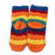Ponožky FLUFFY s protišmykom 2ks , Velikost ponožky - 12-24 měsíců , Barva - Barevná-4