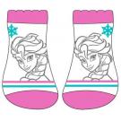 PONOŽKY Ľadové Kráľovstvo , Velikost ponožky - 27-30 , Barva - Ružovo-biela