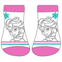 PONOŽKY Ľadové Kráľovstvo , Velikost ponožky - 27-30 , Barva - Ružovo-biela