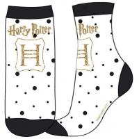 PONOŽKY HARRY POTTER , Velikost ponožky - 23-26 , Barva - Bielo-čierna