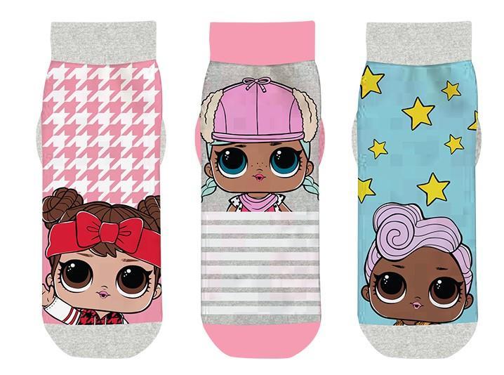 PONOŽKY LOL Surprise 3ks