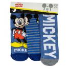 PONOŽKY MICKEY 3ks , Velikost ponožky - 23-26 , Barva - Modrá