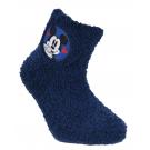 PONOŽKY MICKEY fleec , Velikost ponožky - 31-34 , Barva - Tmavo modrá