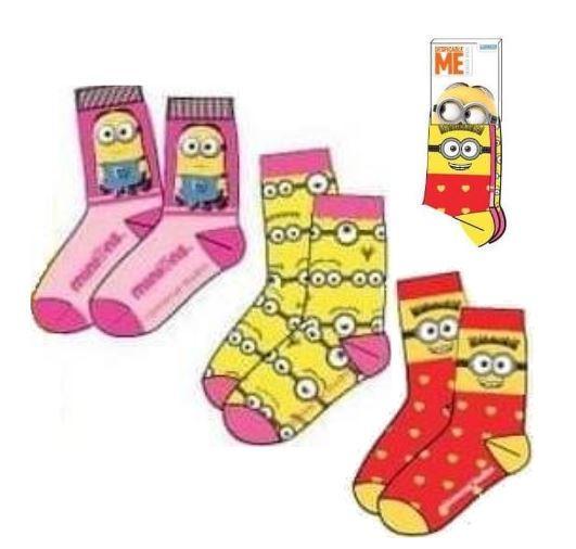 Ponožky Mimoni 3 kusy