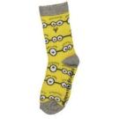 Ponožky Mimoni , Velikost ponožky - 27-30 , Barva - Žltá