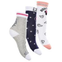 Ponožky Minnie 3ks , Velikost ponožky - 31-34 , Barva - Barevná