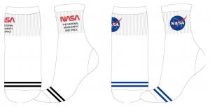 PONOŽKY NASA , Barva - Biela