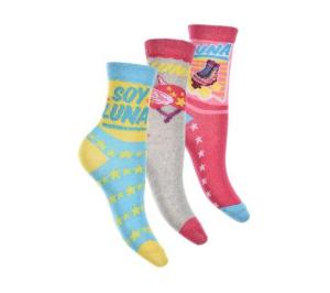 Ponožky Soy Luna 3ks , Velikost ponožky - 23-26 , Barva - Barevná