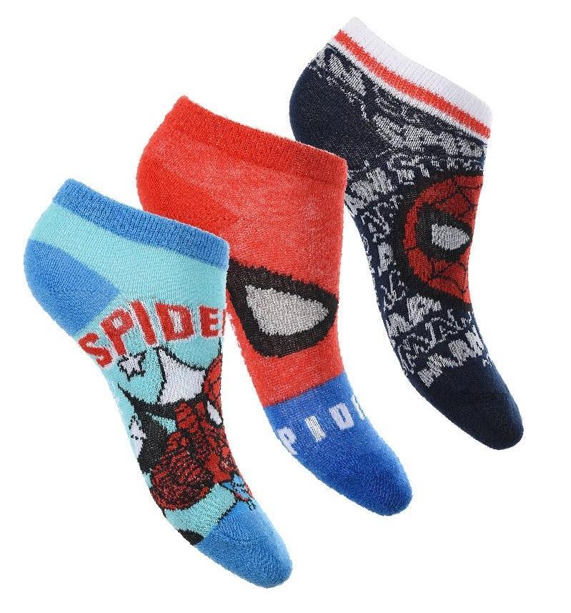 PONOŽKY SPIDERMAN 3ks