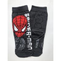 PONOŽKY SPIDERMAN E , Velikost ponožky - 23-26 , Barva - Tmavo šedá