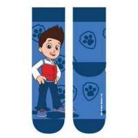 Ponožky Tlapková Patrola , Velikost ponožky - 23-26 , Barva - Modrá