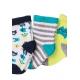 Ponožky veselé 3ks , Barva - Barevná-1