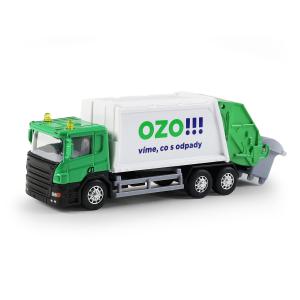 Popelářské auto OZO!!! , Barva - Zelená