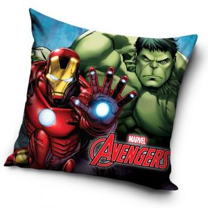 Povlak na vankúšik Avengers Hulk a Iron-Man , Rozměr textilu - 40x40