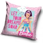 Povlak na polštářek Barbie Motýlí víla , Barva - Ružová , Rozměr textilu - 40x40