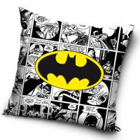 Obliečka na vankúšik Batman Comics , Barva - Bielo-čierna , Rozměr textilu - 40x40