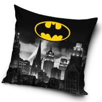 Obliečka na vankúšik Batman Nočná Gotham , Barva - Čierna , Rozměr textilu - 40x40