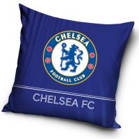 Obliečka na vankúšik Chelsea FC Blue Erb , Barva - Modrá , Rozměr textilu - 40x40