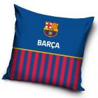 Povlak na polštářek FC Barcelona Half of Stripes , Barva - Červeno-modrá , Rozměr textilu - 40x40