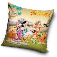 Povlak na vankúšik Flinstones Párty , Barva - Barevná , Rozměr textilu - 40x40
