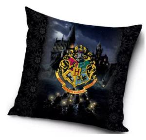 Povlak na vankúšik Harry Potter , Barva - Antracitová , Rozměr textilu - 40x40