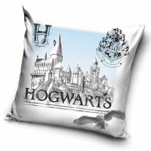 Povlak na polštářek Harry Potter Bradavický Portrét , Barva - Bielo-modrá , Rozměr textilu - 40x40
