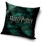 Povlak na vankúšik Harry Potter Magic , Barva - Tmavo zelená , Rozměr textilu - 40x40